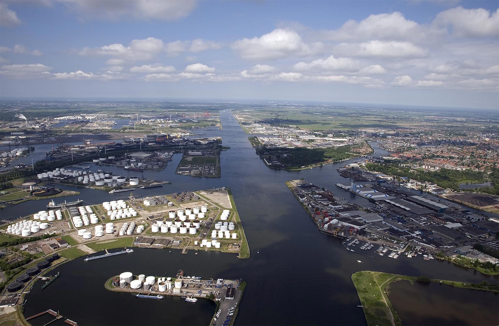 Noordzeekanaalgebied waterstofnetwerk