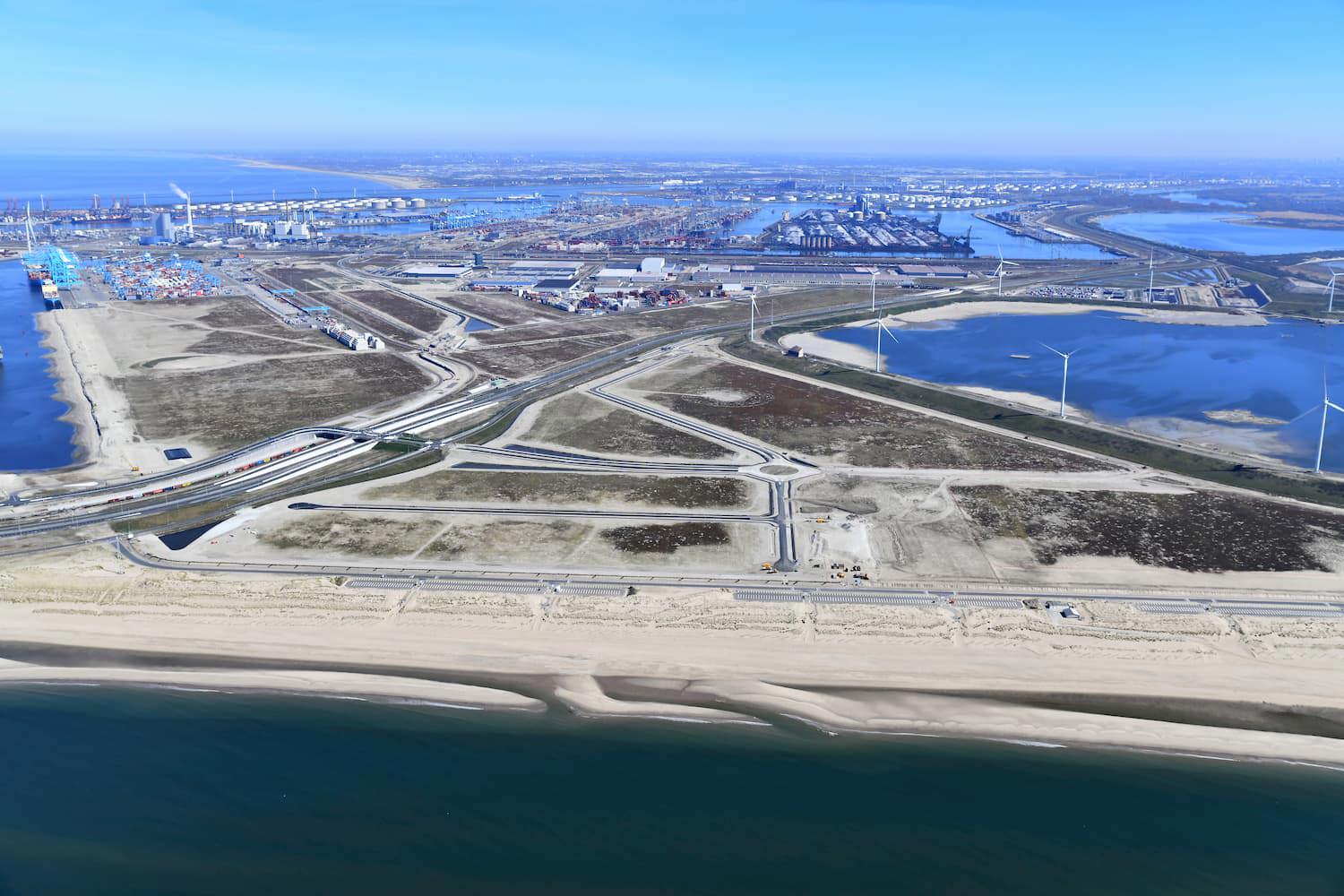 Maasvlakte havenbedrijf Rotterdam waterstofleiding Hynetwork