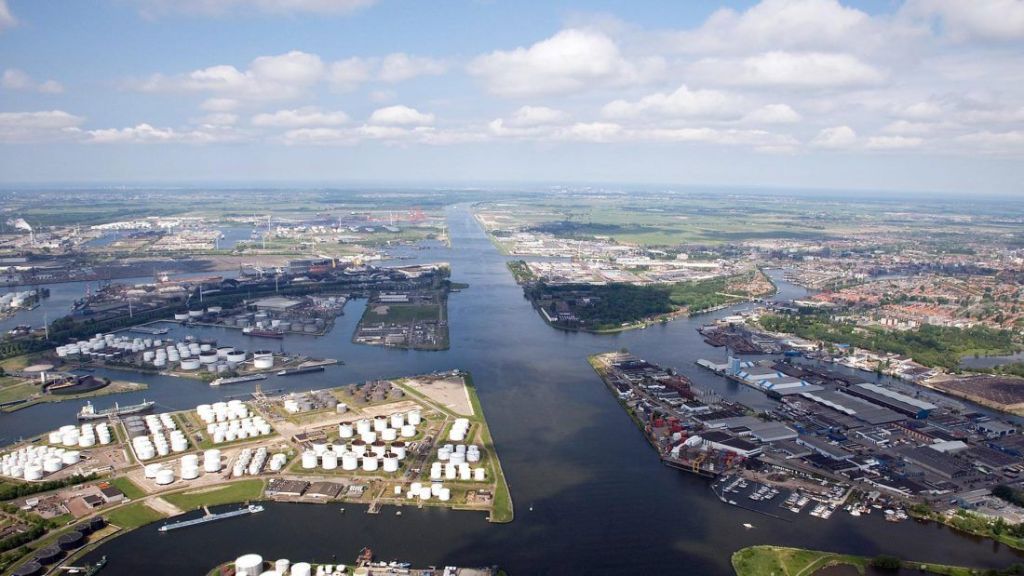 Wijnoord Holland Noordzeekanaalgebied waterstofnetwerk haven