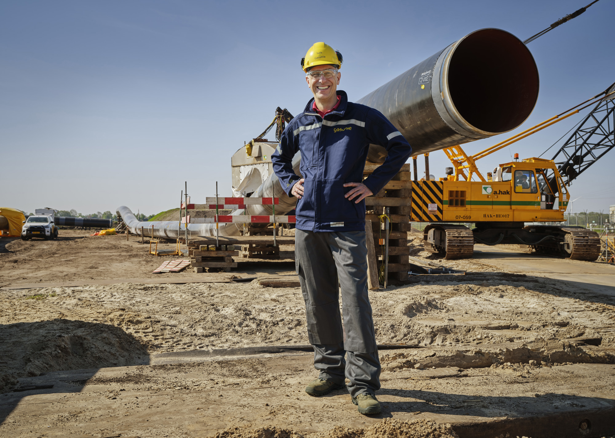Mederwerker Gasunie - Meedenken en reageren Waterstofnetwerk