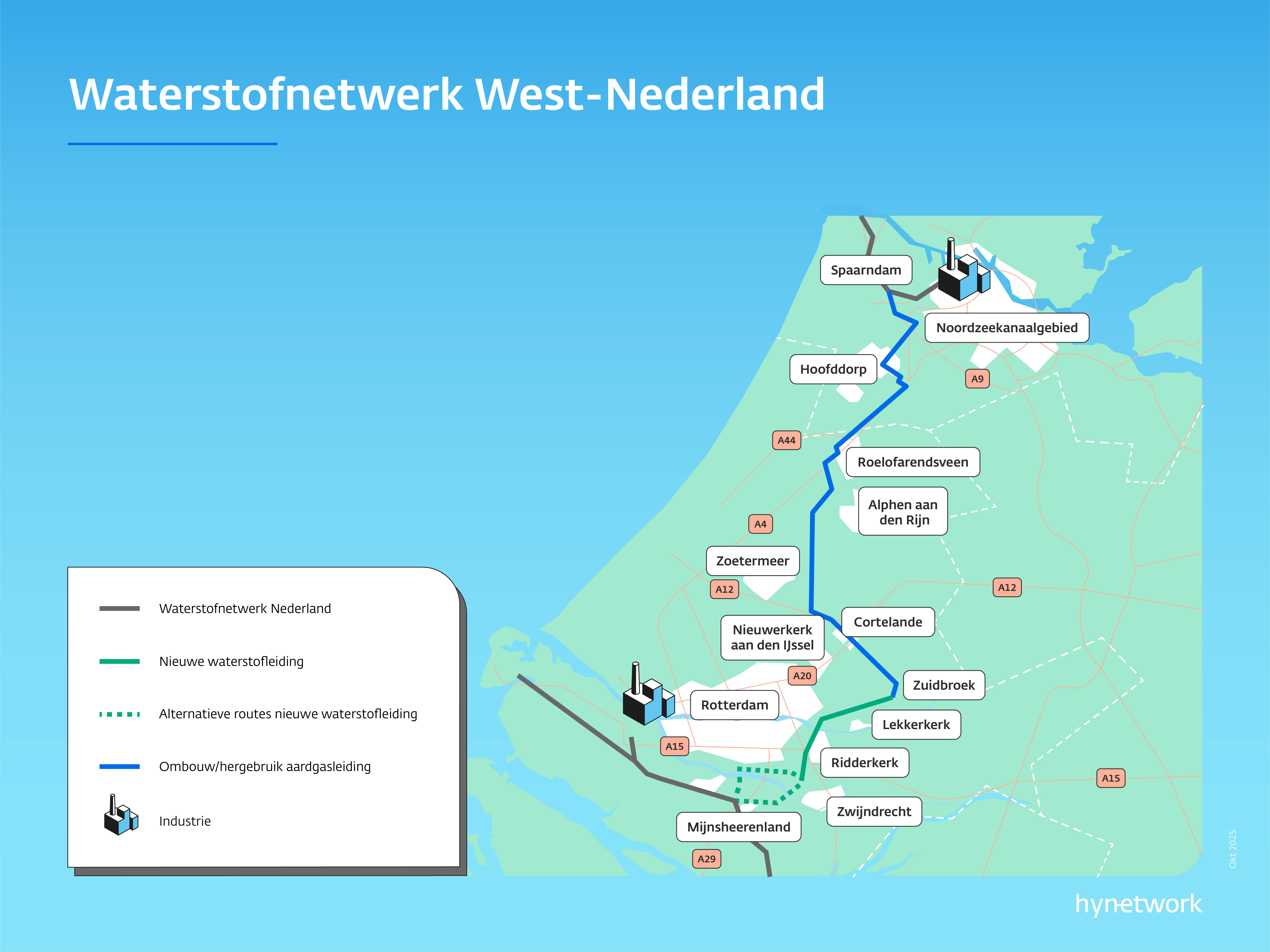 west-nederland kaart