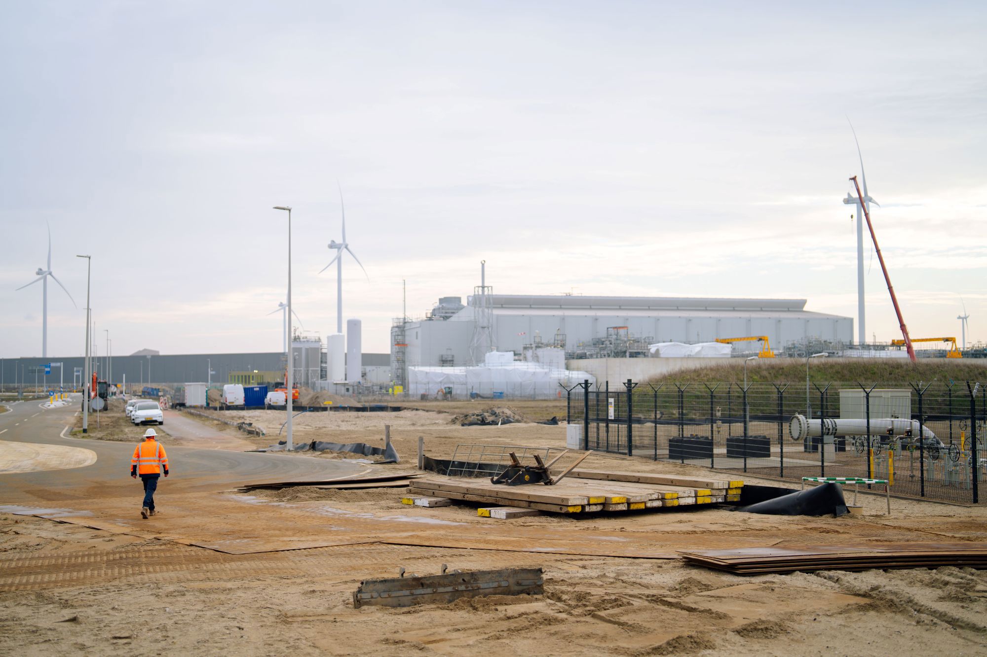 Bouwen onder de grond Rotterdam waterstofnetwerk fabriek