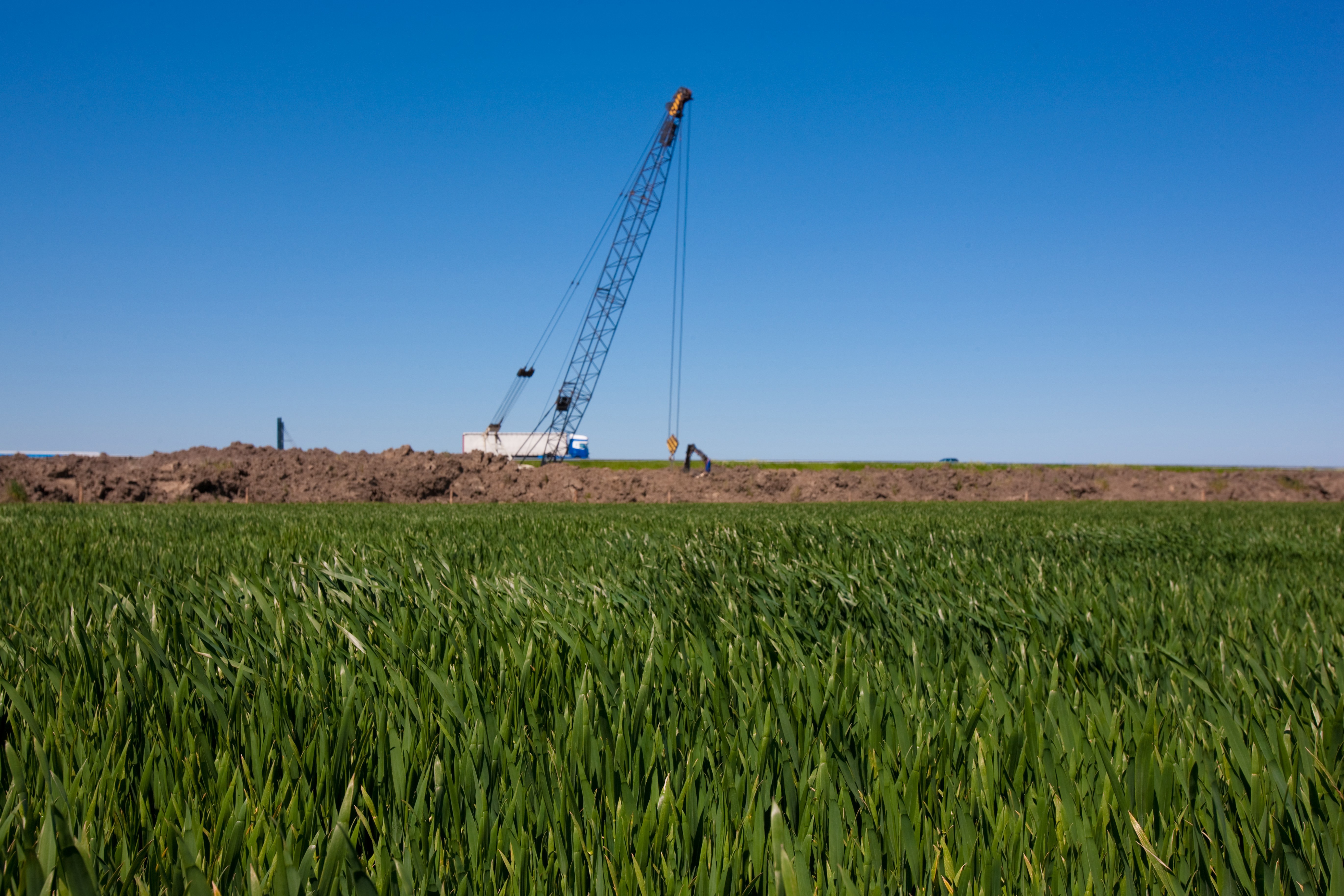 Leidingaanleg waterstofnetwerk Groningen land