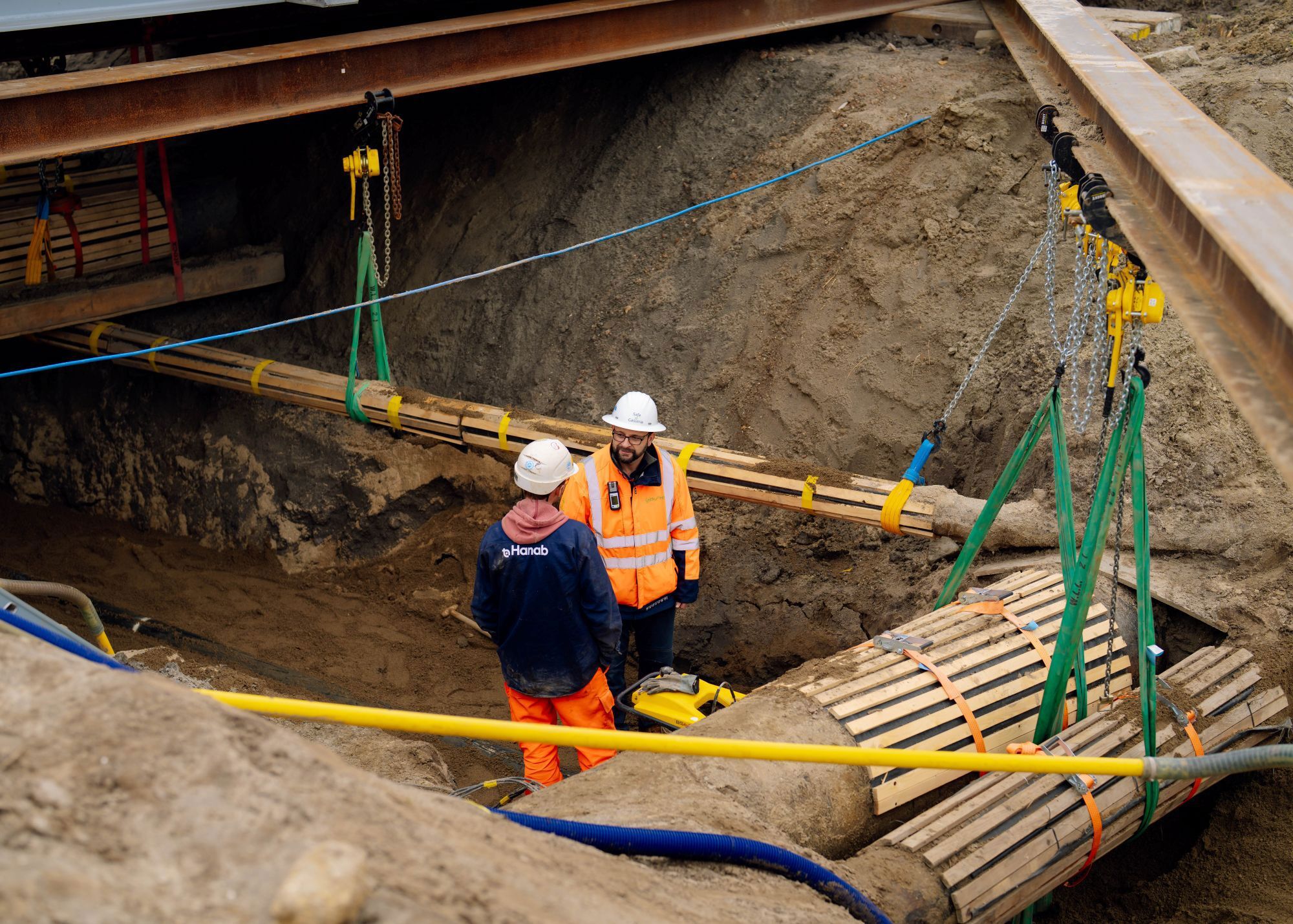 Onder de grond Rotterdam medewerkers aanleg waterstofnetwerk